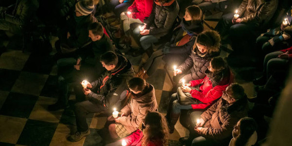 Roraty - jeden z symboli Adwentu, których nieodłącznym elementem jest lampion adwentowy. Anna Kaczmarz / Dziennik Polski / Polska Press