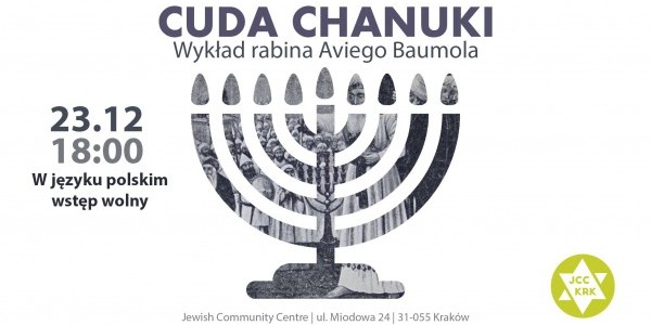 Cuda Chanuki - wykład rabina Aviego Baumola