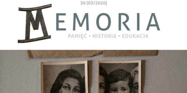 Memoria-magazine marzec 2020 - fragment strony tytułowej