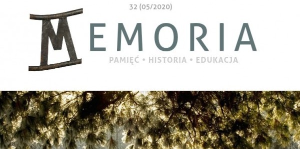 Memoria Magazine nr 32  (maj 2020)