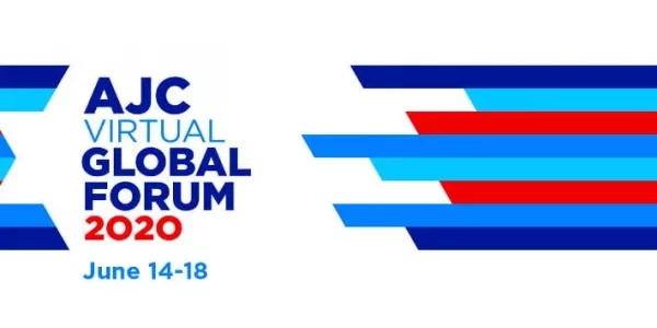 AJC's virtual Global Forum 2020, june 14-18  - logo