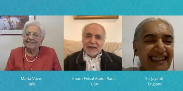 Coronaspection: Introspection V: Maria Voce - Italy, Imam Feisal Abdul Rauf - USA, Sr. Jayanti - England