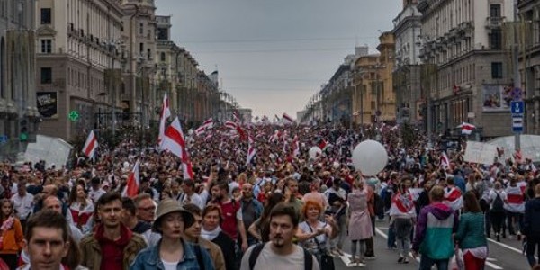 Białoruś, Mińsk VIII-IX 2020