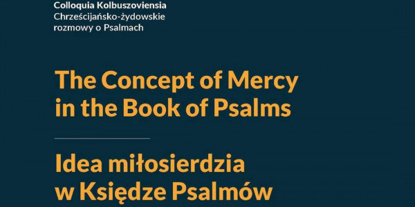 Idea miłosierdzia w Księdze Psalmów - plakat