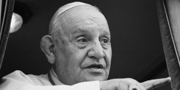 Papież Jan XXIII, który zwołał Sobór Watykański II, 4 października 1962 r. / ASSOCIATED PRESS/East News