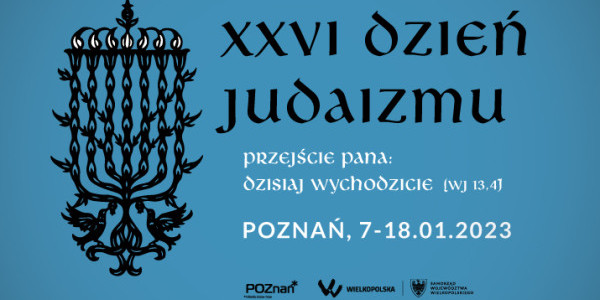 XXVI Dzień Judaizmu w Poznaniu - plakat