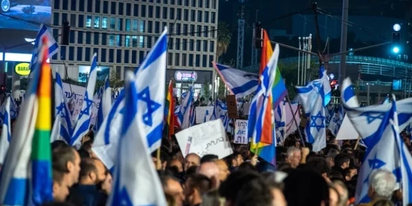 Protesty w Izraelu/Shutterstock