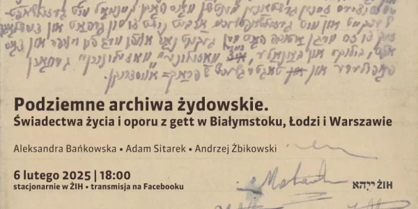 Żydowski Instysut Historyczny - spotkanie