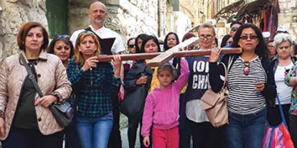 FOT. ARCHIWUM PRYWATNE. Każdego roku w okresie Wielkiego Postu parafia katolików języka hebrajskiego