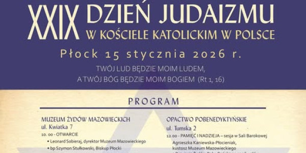 Centralne obchody XXIX Dnia Judaizmu - relacja