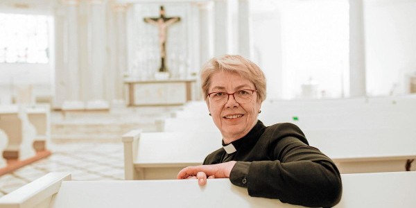 Halina Radacz została ordynowana na księdza w kościele ewangelicko-augsburskim (Fot. Adam Stępień / Agencja Wyborcza.pl)